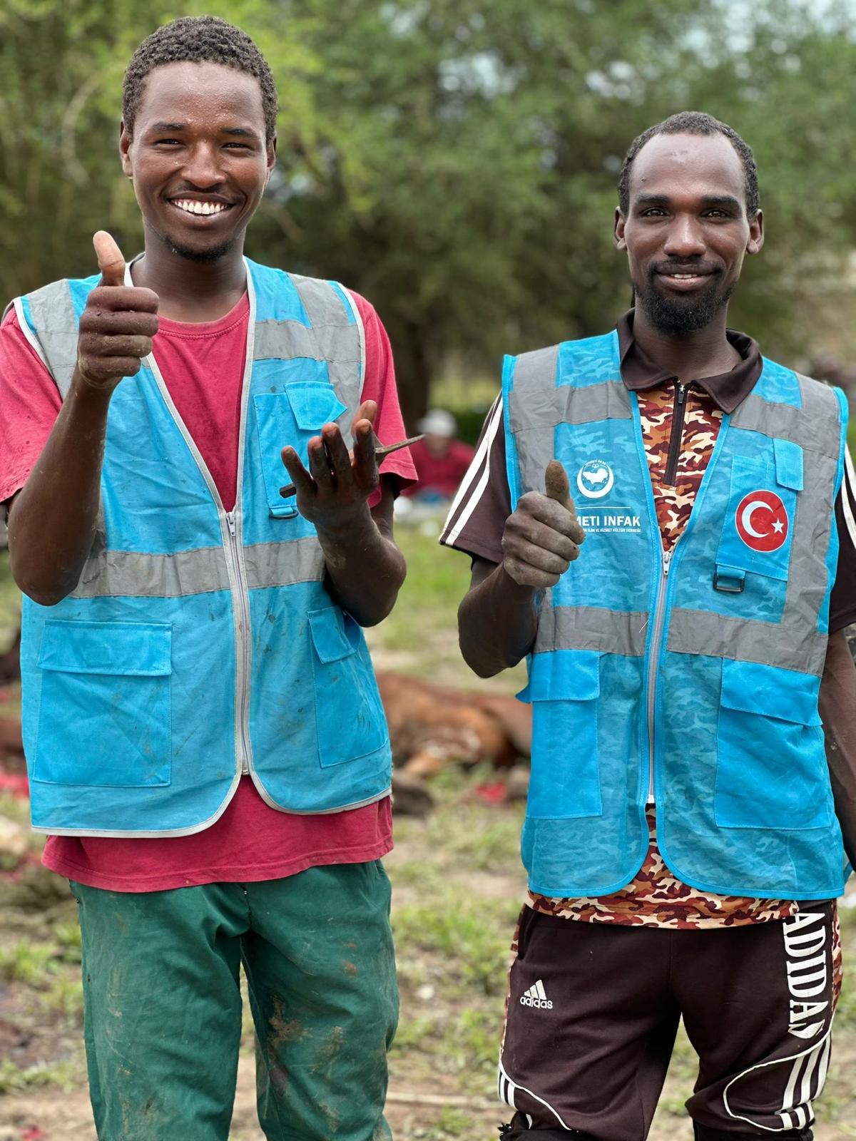 Afrika'ya su ulaştırıyoruz.